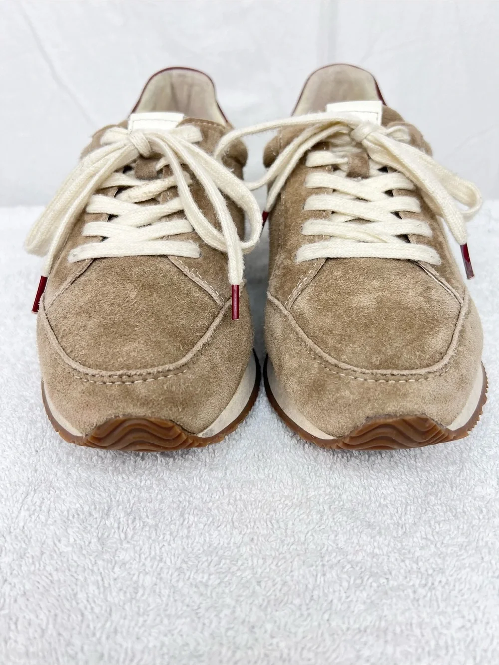 Birdies Roadrunner sneakers Chai Spice suede Sz 7 Women’s Casual Low Top Retro